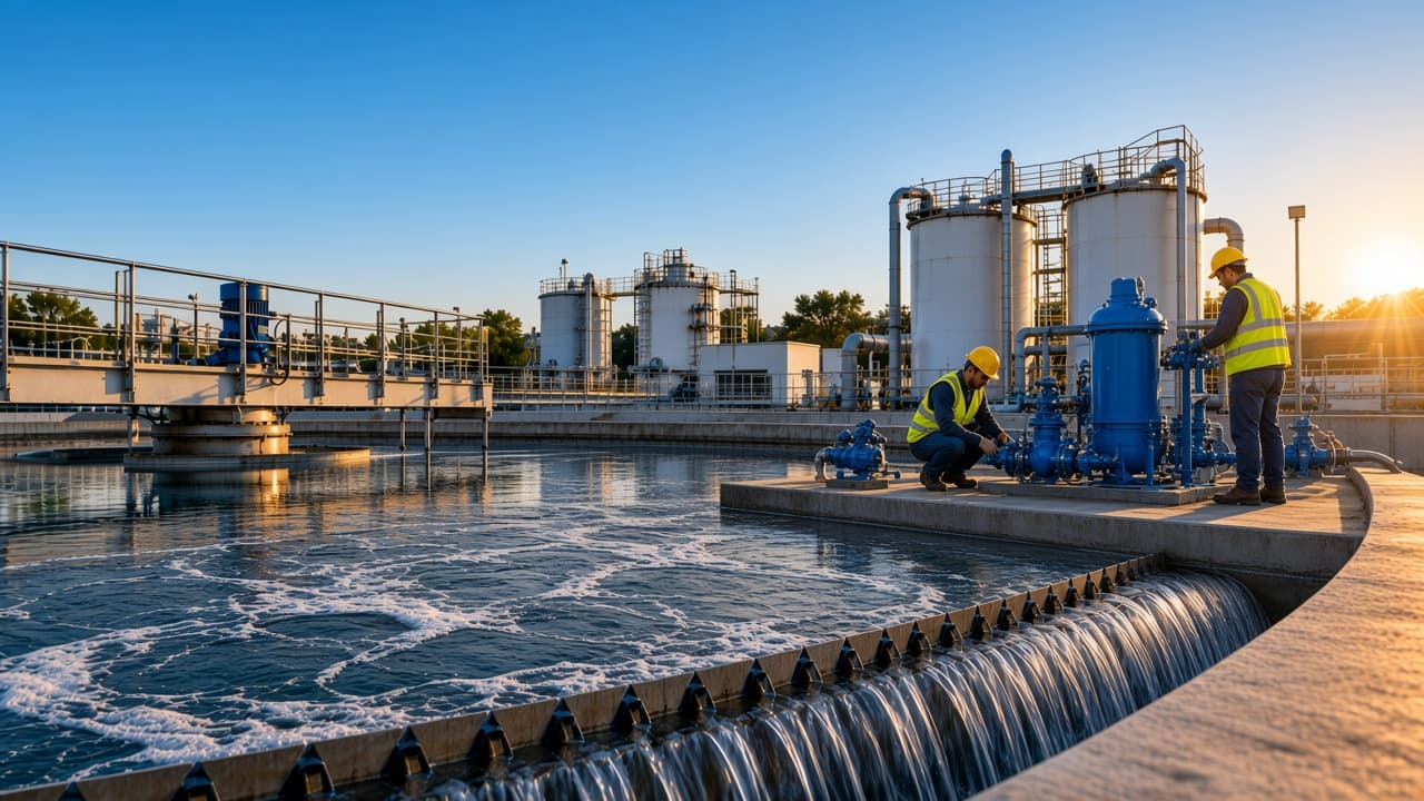 Treatment plant equipment under annual maintenance